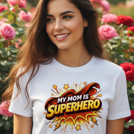 Camiseta My Mom Is Superhero T-Shirt