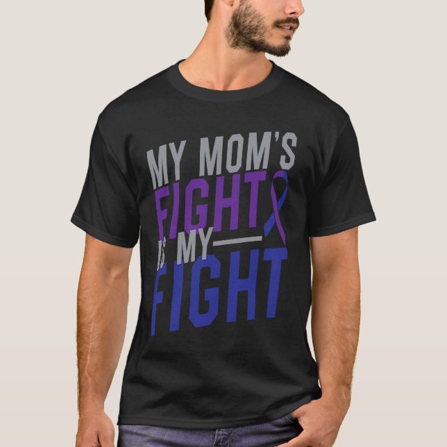 Camiseta My Mom's Fight is My Fight Rheumatoid Arthritis Aw (Frente)