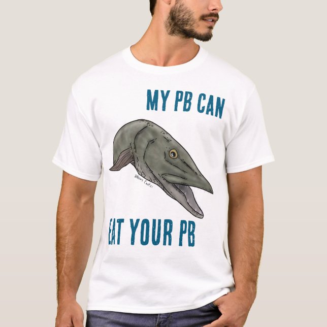 Camiseta “MY PB CAN EAT YOUR PB” Musky shirt (Frente)