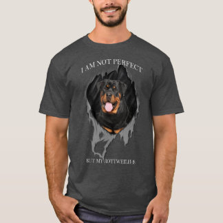 Camiseta My Rottweiler Is Perfect Dogs 