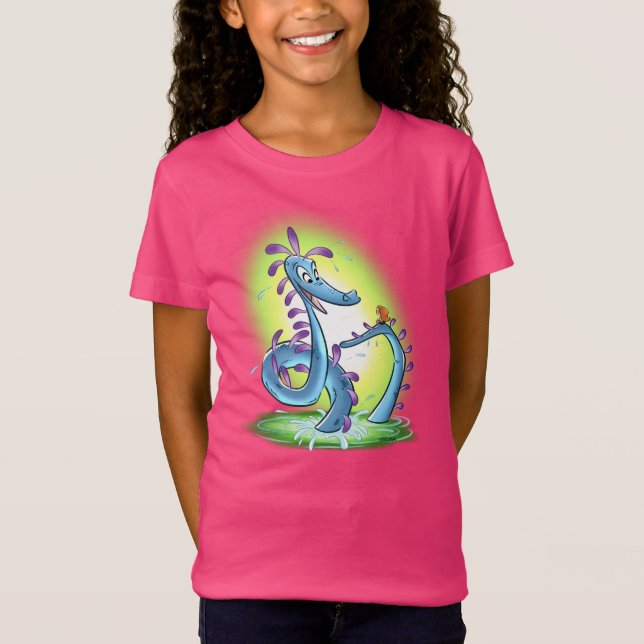 Camiseta MY SEA SERPENT by Jeff Willis Art (Frente)