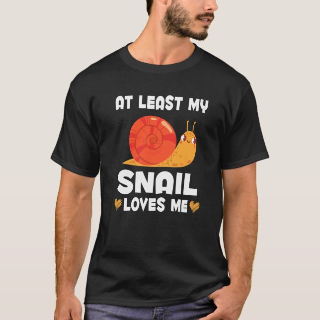 Camiseta My Snail Loves Me Women  Snail (Frente)