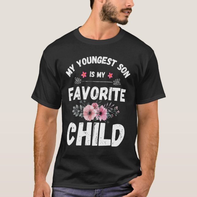 Camiseta My Youngest Son in Law is My Favorite Child  Mom (Frente)