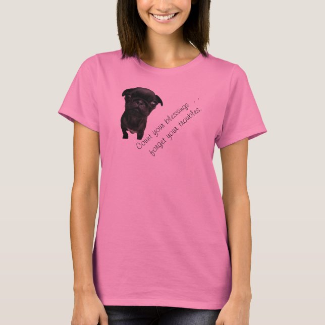 Camiseta Mya Might - Conte suas bênçãos (Frente)