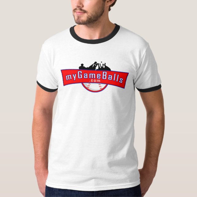 Camiseta MyGameBalls.com Ringer T-shirt (Frente)