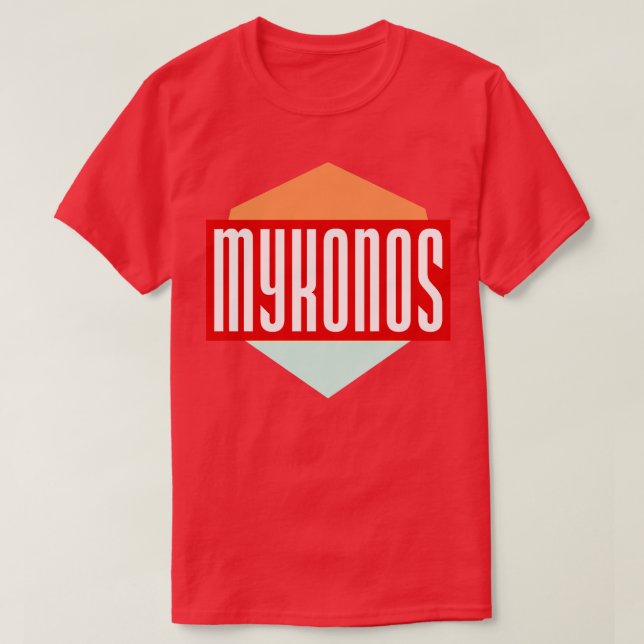 Camiseta Mykonos (Frente do Design)