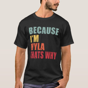 Camiseta Myla, eu sou todo mundo falando sobre Myla