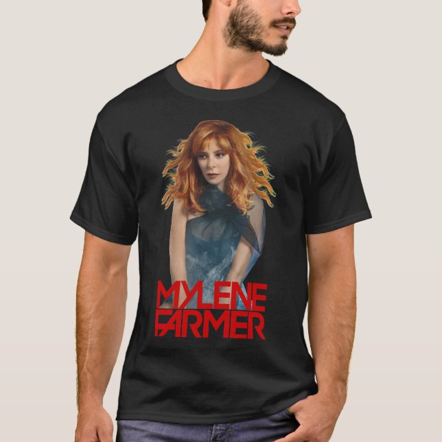 Camiseta MYLENE FARMER essencial  (Frente)