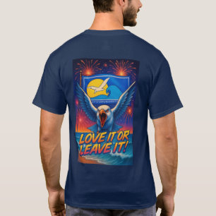Camiseta Myrtle Beach, ame ou deixe!