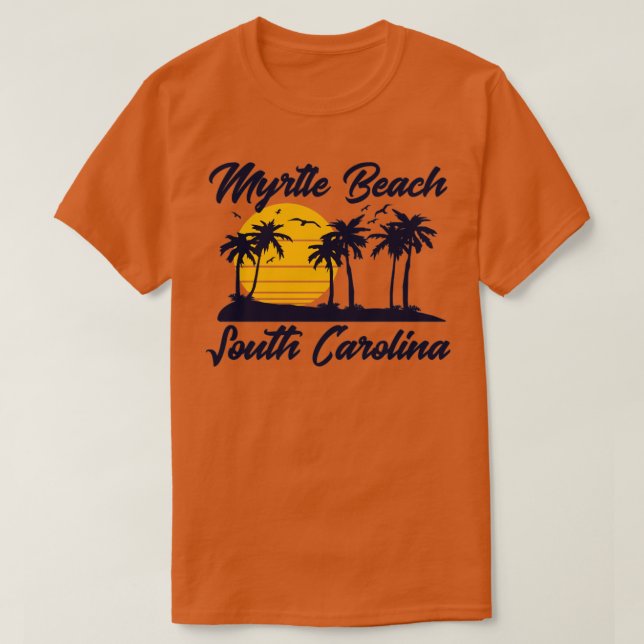 Camiseta Myrtle Beach Carolina do Sul (Frente do Design)