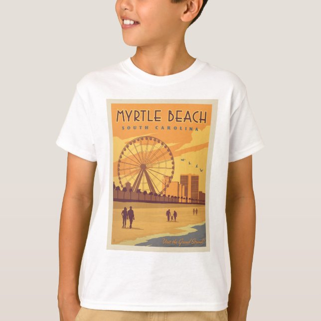 Camiseta Myrtle Beach | Carolina do Sul (Frente)