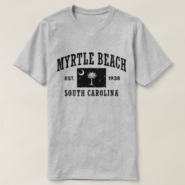 Camiseta Myrtle Beach Carolina do Sul (Frente do Design)
