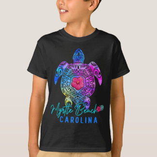 Camiseta Myrtle Beach Carolina Tie Dye Sea Turtle Vacy