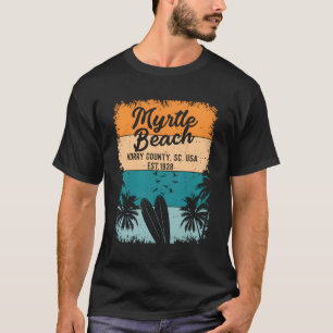 Camiseta Myrtle Beach E Sc Carolina Do Sul
