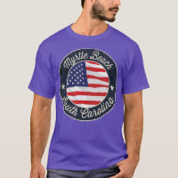 Myrtle Beach - Patriotic South Carolina Souvenir T