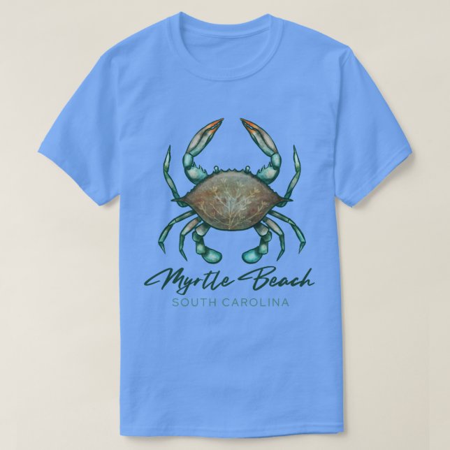 Camiseta Myrtle Beach South olina SC (Frente do Design)