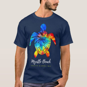 Camiseta Myrtle Beach South olina Sea Turtle Tie Dye