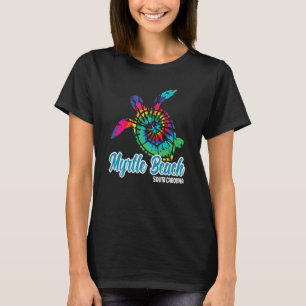 Camiseta Myrtle Beach Souvenirs Tie Dye Save Sea Turtle S C