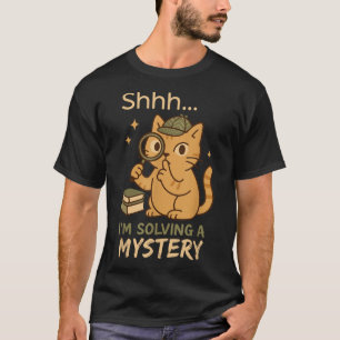 Camiseta Mystery Reader Bookish Sleuth Gift do Clube Crime