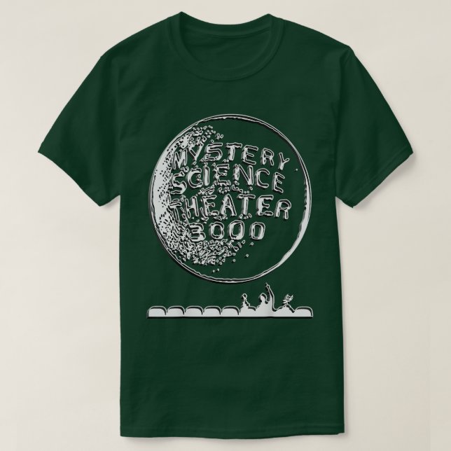 Camiseta Mysterys Science Theater 3000 (Frente do Design)