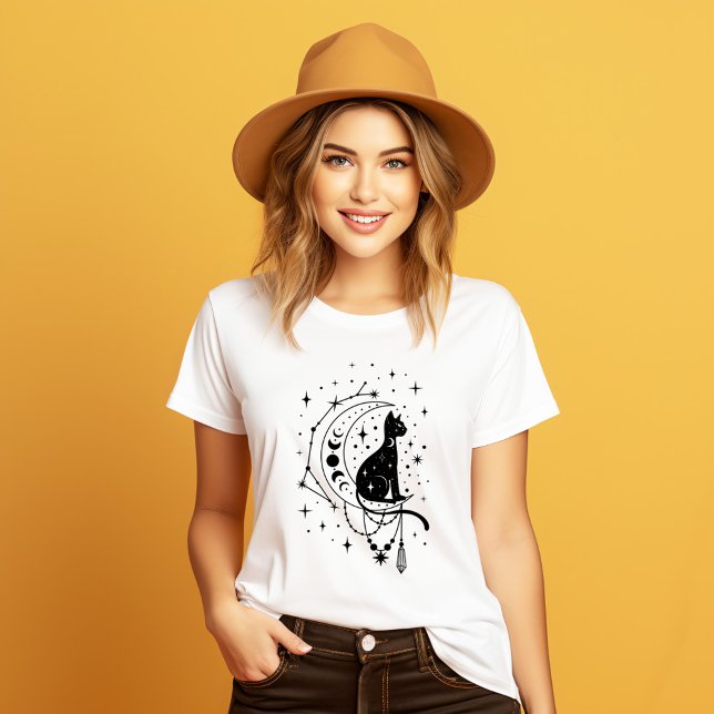 Camiseta Mystic Cat Sweatshirt (Criador carregado)