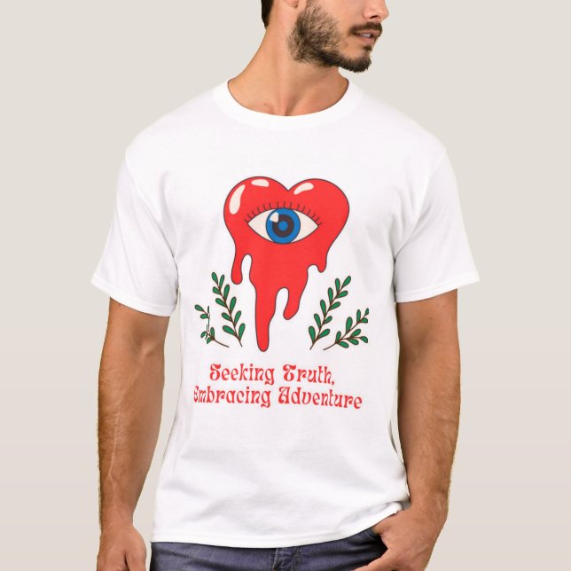 Camiseta Mystic Heart Eye  (Frente)