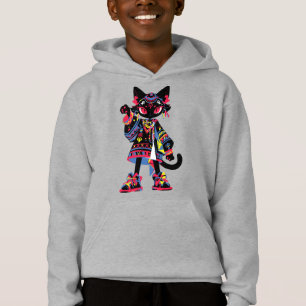 Camiseta Mystic Kawaii Cat – Espírito Tribal Color