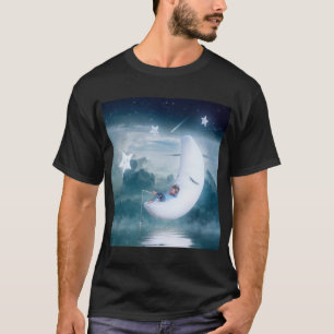 Camiseta Mystic Moon Night Sky