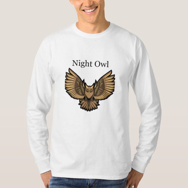 Camiseta Mystic Night Owl (Frente)