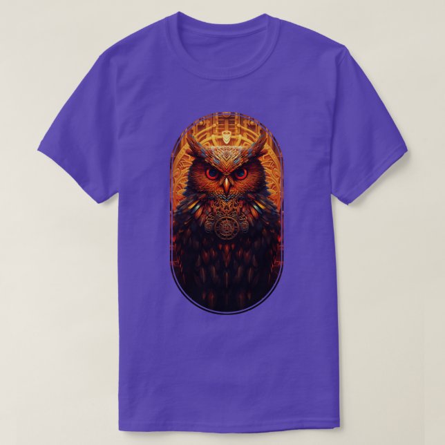 Camiseta Mystic Owl (Frente do Design)