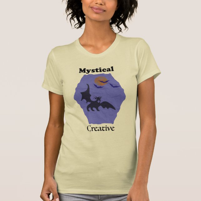 Camiseta "Mystical Creative" T-shirtv by Billy Swag (Frente)