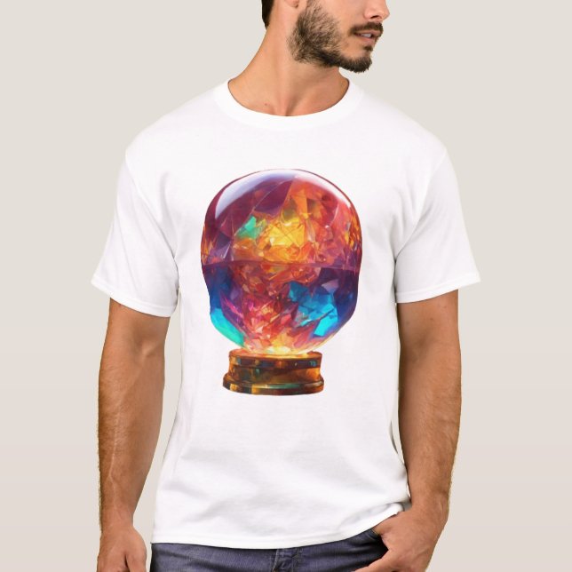 Camiseta Mystical Crystal Ball (Frente)