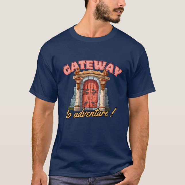 Camiseta Mystical Gateway to Quests (Frente)