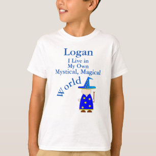 Camiseta Mystical Magical World Boy's T-shirt Magic Wizard