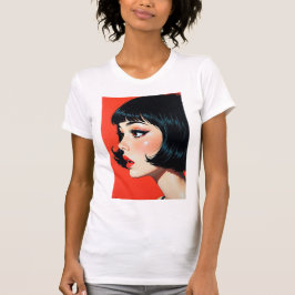 Camiseta Mystical Shushing Anime Girl