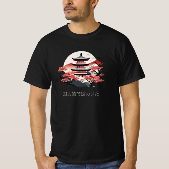 Camiseta Mystischer Shrine Japanische Schönheit (Frente)