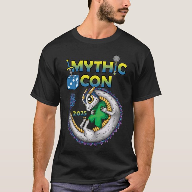 Camiseta Mythic Con 2025 Baby Dragon Shirt (Frente)