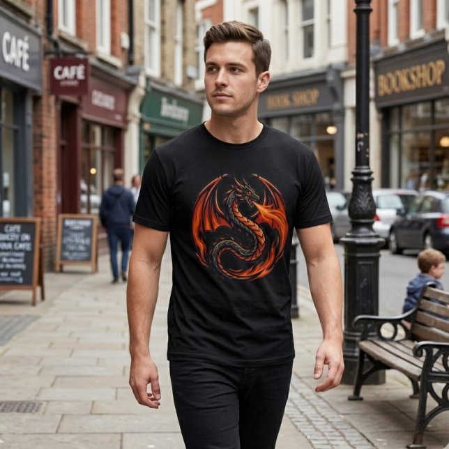 Camiseta Mythic Realms Dragon’s Fury (Criador carregado)