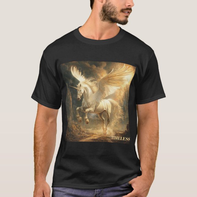 Camiseta Mythology of the Winged Horse of Pegasus (Frente)