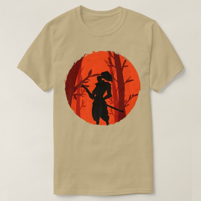 Camiseta Mythos Bushido Ronin Japan Samurai Premium 8 (Frente do Design)