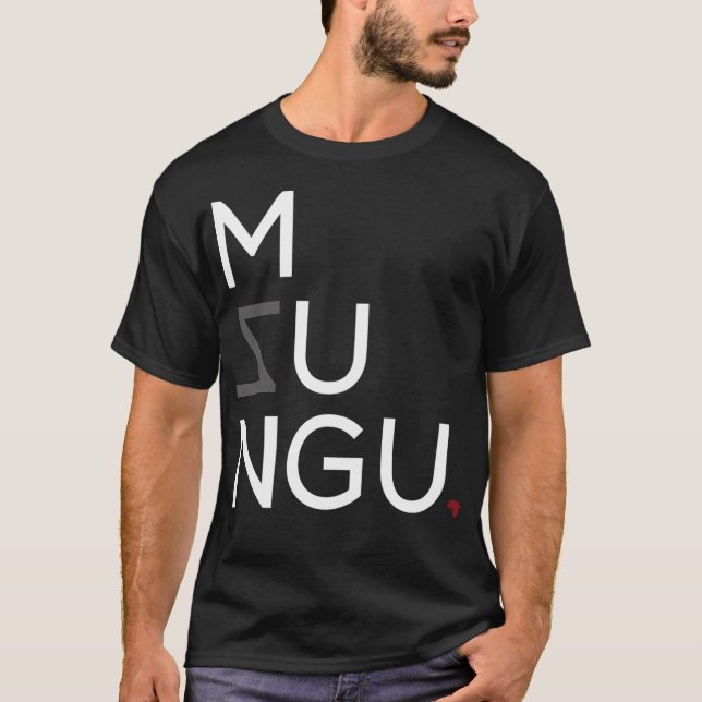Camiseta Mzungu (Frente)