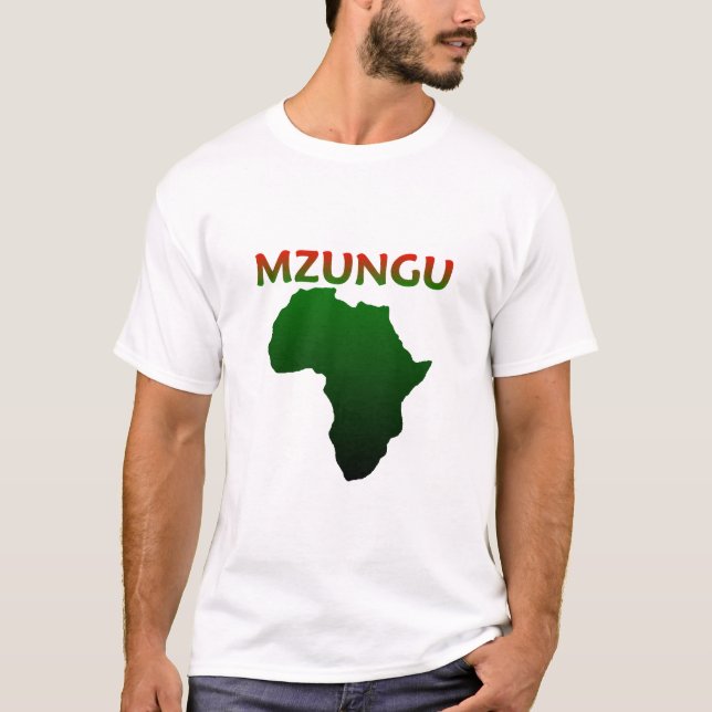 Camiseta mzungu 8 (Frente)