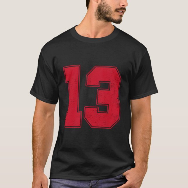 Camiseta Nº 13 da projeção 13 Cinza da Equipe Esportiva Ven (Frente)