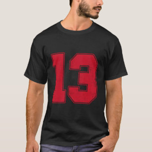 Camiseta Nº 13 da projeção 13 Cinza da Equipe Esportiva Ven
