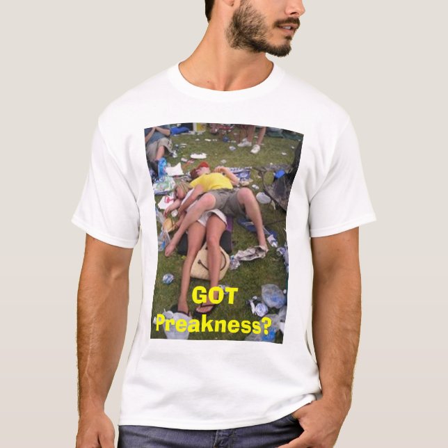 Camiseta n4581.39 [1], OBTIDO o Preakness? (Frente)