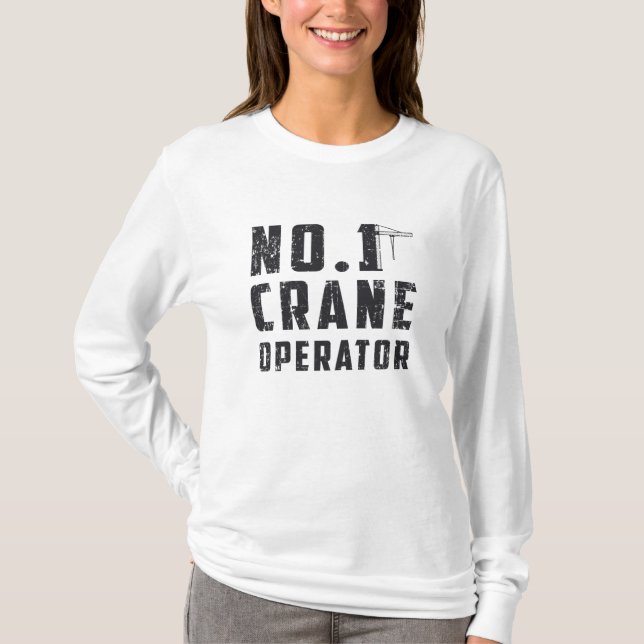 Camiseta N.º 1 Local de Construção dos Trabalhadores do Ope (Frente)