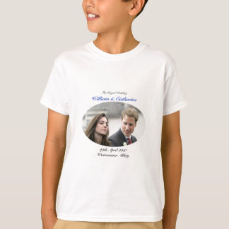 Camiseta N.º 1 O Casamento Real William & Catherine