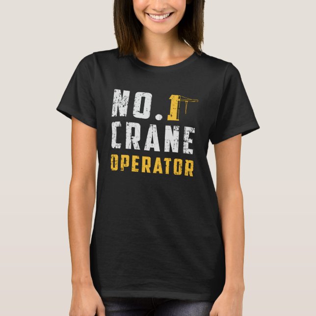 Camiseta N.º 1 Trabalhadores Em Instalações De Construção D (Frente)