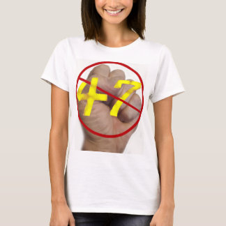 Camiseta N.º 47 T-shirt feminina