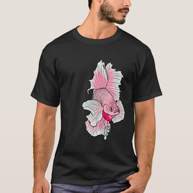 Camiseta N’ Blue Betta Fish (Frente)